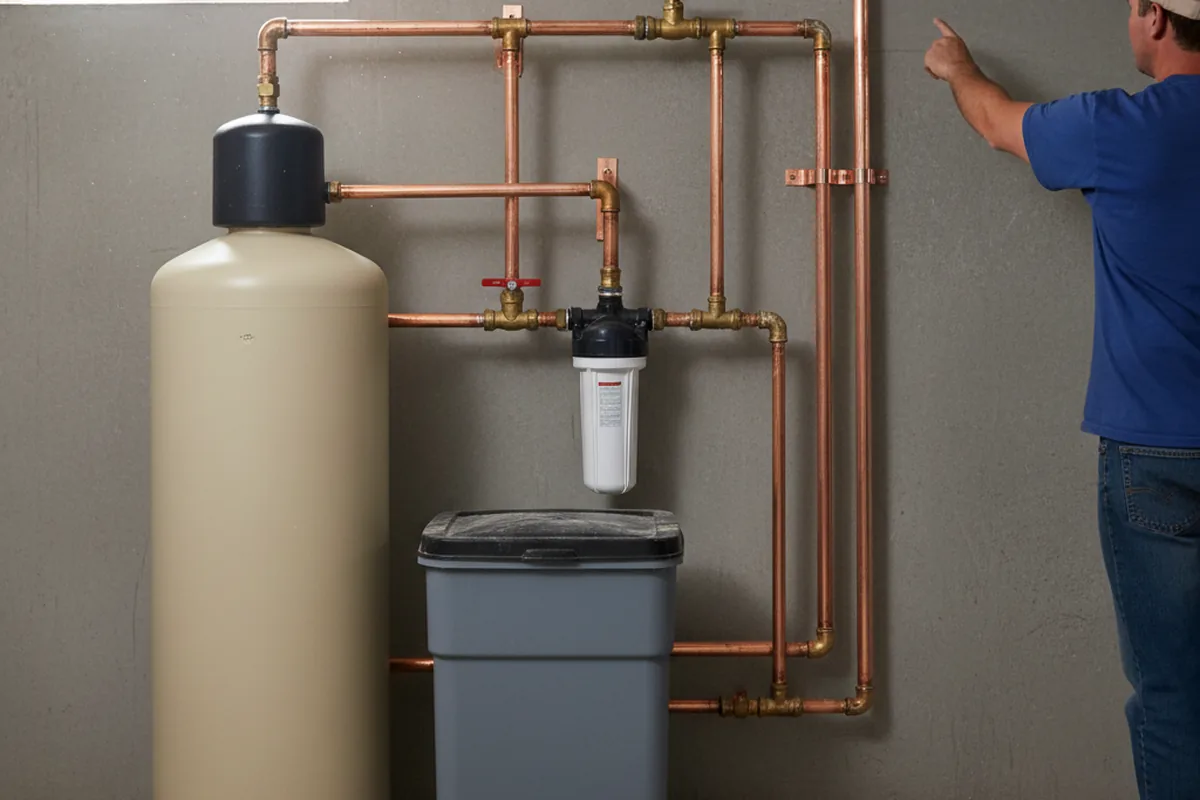 Whole-house water treatment system installed in Farmersville